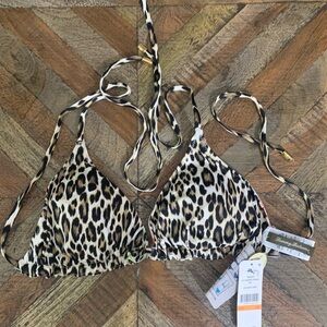 Tommy Bahama reversible bikini top size small . NWT .